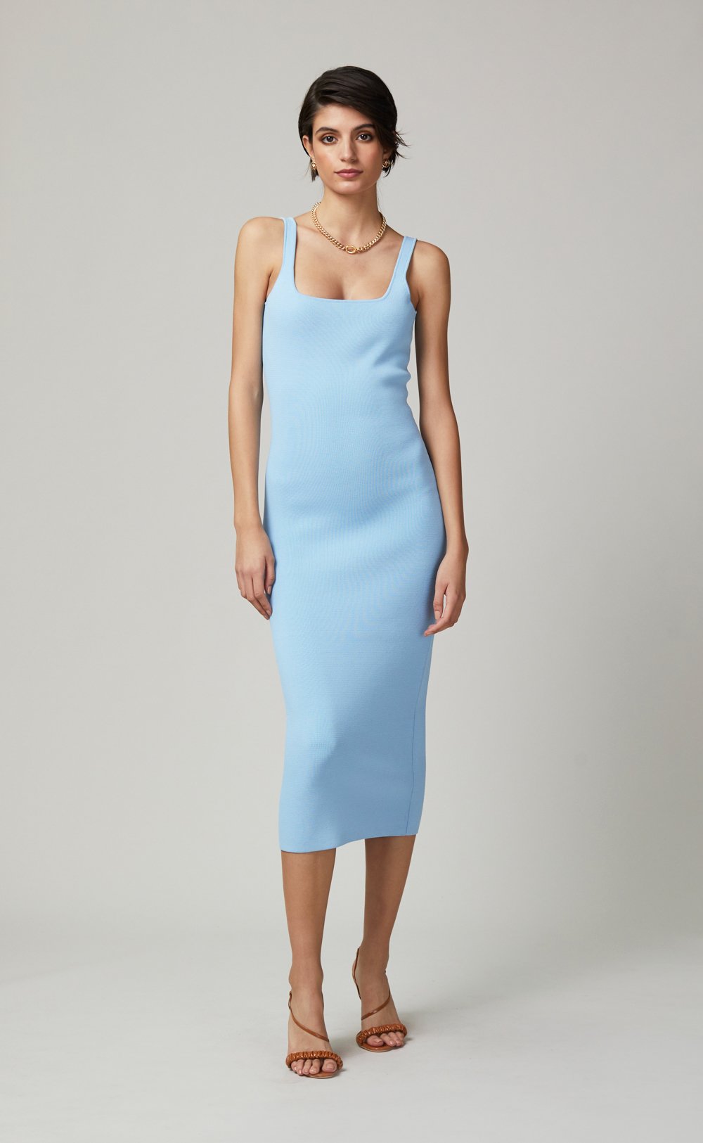 Bec + Bridge Emeline Midi Dress Sky ...